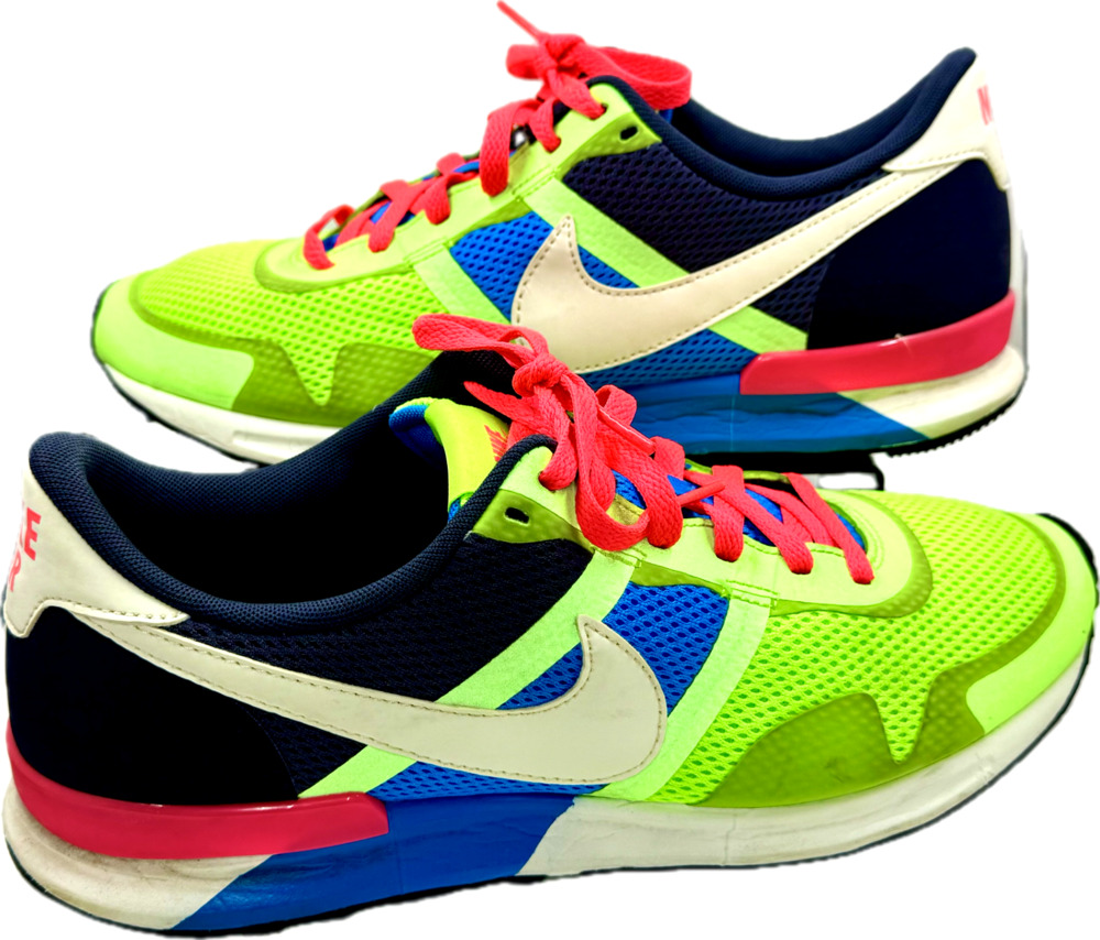 Nike Air Pegasus 83/30 yr Anniv 2013 Flash Lime Sneakers M US 9.5 (599482-314)